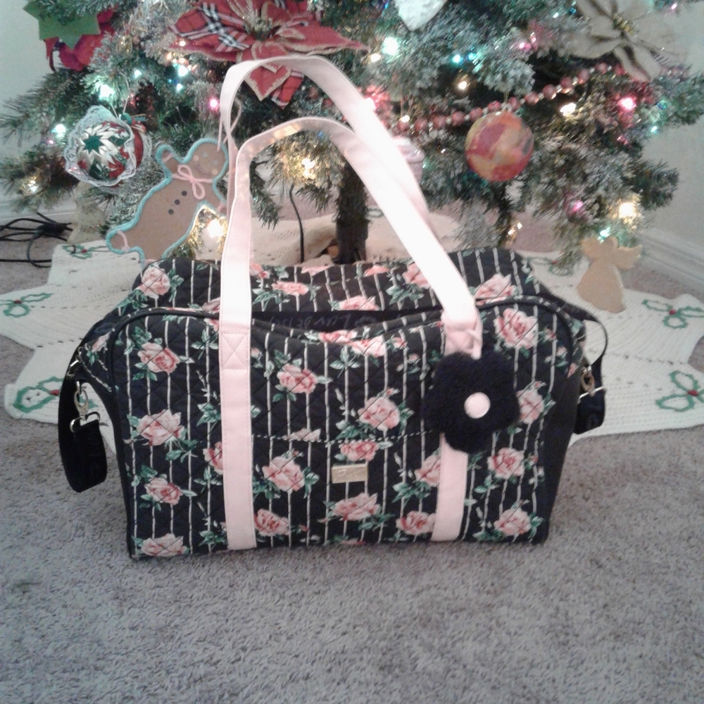 Betsy Johnson Quilted Duffel Bag